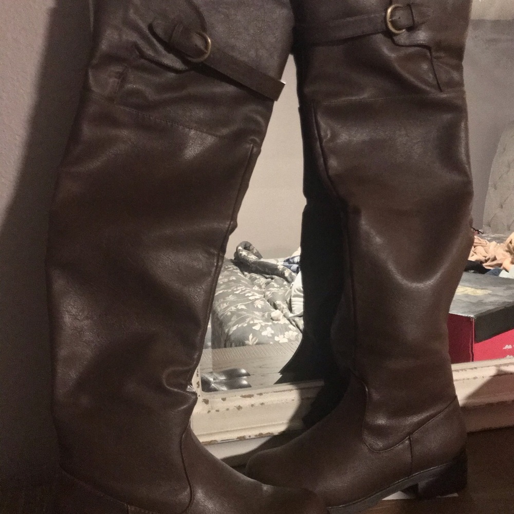 Over the knee boots